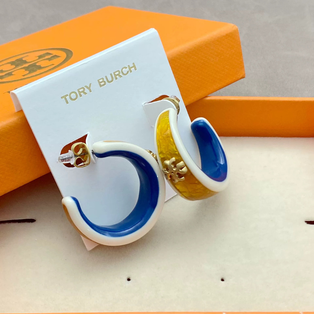 Tory Burch Vintage Drip Glaze Earrings